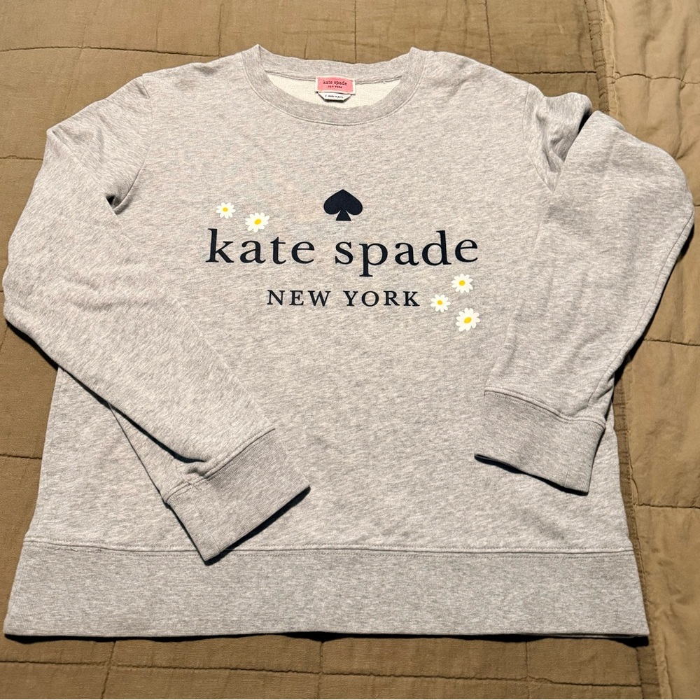 Kate Spade Daisy Crew Neck Sweater, Size Small
